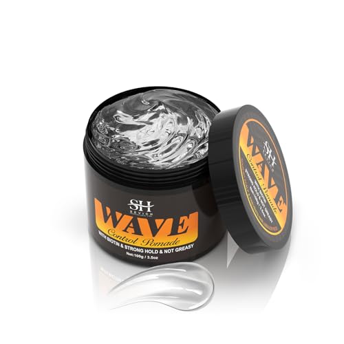 SEVICH 360° Wave Control Pomade - Strong Hold Hair Styling Gel 100g
