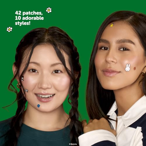 The Cr?me Shop Miffy Clear As Day! , Korean Hydrocolloid Spot Blemish Patches, Infused with Tea Tree and Witch Hazel to help conceal blemishes and absorb excess oil- (Pack Of 2)