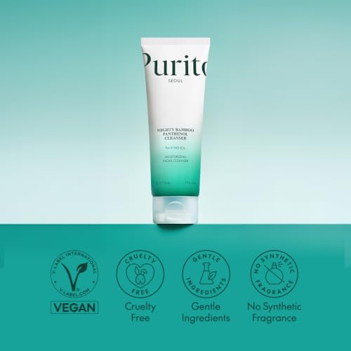 Purito Bamboo Facial Cleanser for Sensitive Skin - Hydrating & Gentle 150ml