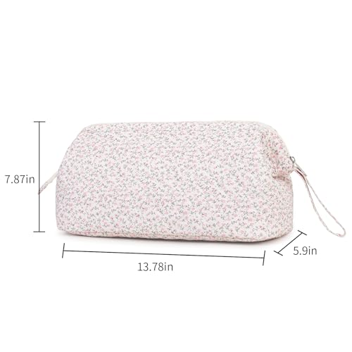 Large Quilted Hair Tools Travel Bag for Hair Dryer Aesthetic Cute Dustproof Travel Organizer Flat Curling Iron Travel Organizer