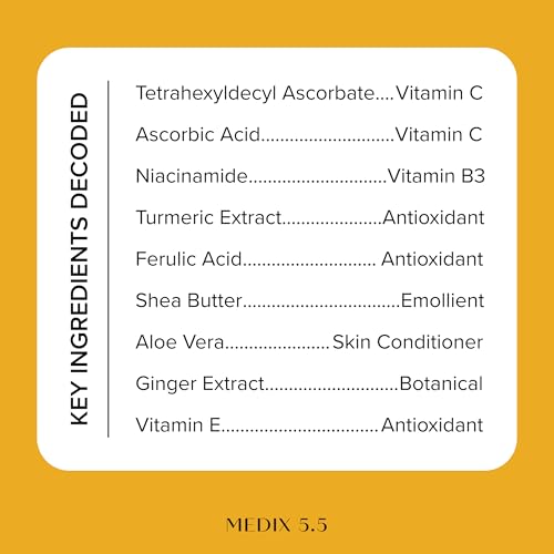 Medix Vitamin C Body Lotion with Niacinamide - Brightening Moisturizer