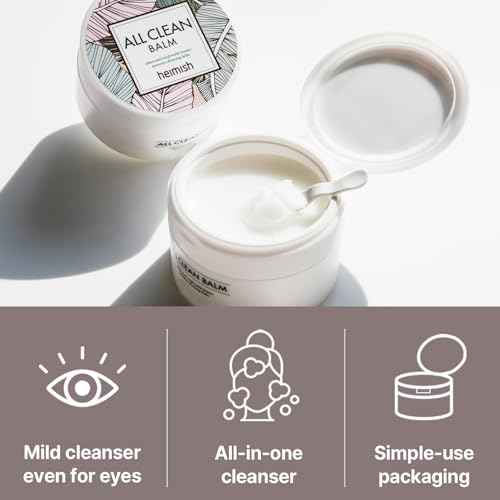 HEIMISH All Clean Balm 4.0fl.oz/120ml - Cleansing Balm, Waterproof Makeup Remover, Face Cleanser, Oil Based Cleanser, Korean Skincare with Natural Aroma Oil, Vegan, For All Skin Types