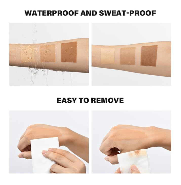 Waterproof Tattoo & Scar Cover Up Makeup for All Skin Tones