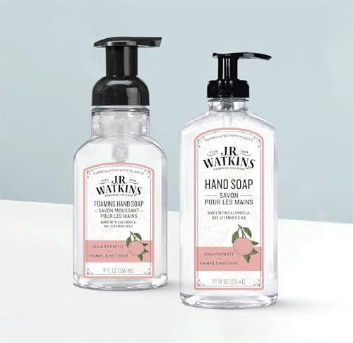 J.R. Watkins Grapefruit Foaming Hand Soap - 9 fl oz, 3 Pack