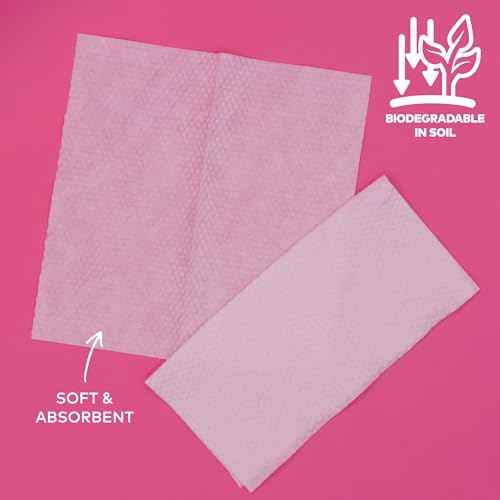 MakeUp Eraser Cloud Clean Eco Towelettes, Certified 100% USDA Biobased Face Towel, Biodegradable Disposable Face Towelette, Dry Wipe Made From Ultra Soft, 100% Eucalyptus Fibers, 60ct., 1 pack