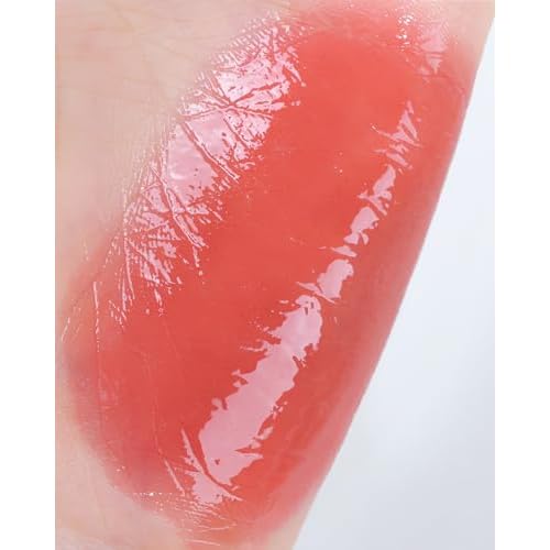 YNM Heart Jelling Tint, PAPAYA JELLING, Silicone Lip Brush Included, K-Beauty, Non-Sticky, Moisturizing, Smudge-Proof, Korean Lip Tint, Long-Lasting, Vivid Color, 0.09 oz