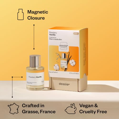 Powdery Vanilla Eau de Parfum - Long-Lasting Unisex Fragrance | 1.7 fl oz