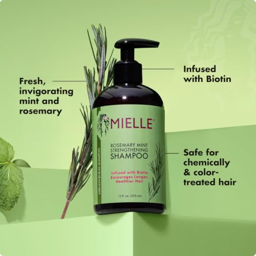 Mielle Organics Rosemary Mint Biotin Shampoo - 12 oz