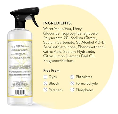J.R. Watkins All-Purpose Cleaner Lemon - 2 Pack, 24 oz Bottles