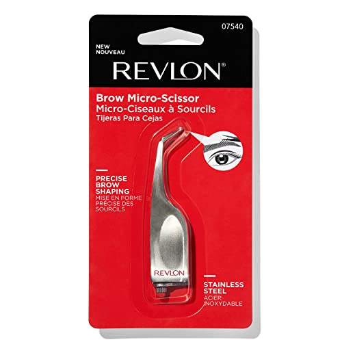 Revlon Brow Micro-Scissor - Precision Eyebrow Trimmer