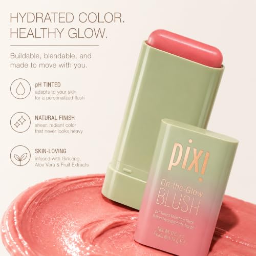 Pixi On-the-Glow Blush Stick - pH Reactive Cream Blush