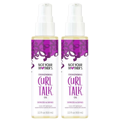 Not Your Mother's Curl Talk Strengthening Hair Oil, 2 Pack