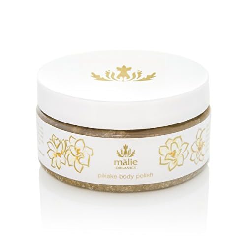Malie Organics' All Natural Exfoliating Organic Body Polish to Exfoliate, Nourish, Moisturize and Hydrate Your Skin. 8 Fl Oz