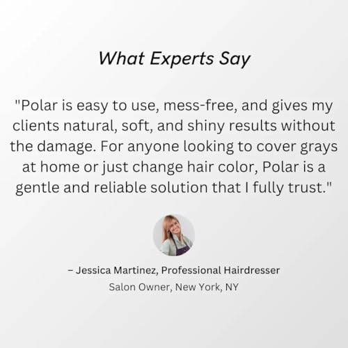 Polar Dark Brown Hair Dye Shampoo | Gray Coverage, 6.76 fl oz