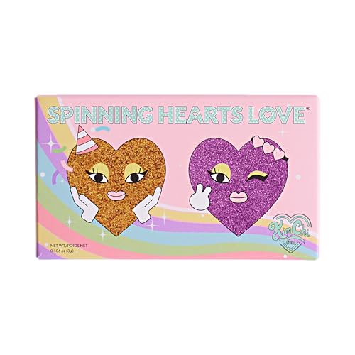 Kimchi Chic Spinning Hearts Duo Eyeshadow - Matte & Shimmer
