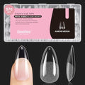 Beetles Medium Almond Gel Nail Tips 576pc Set 12 Sizes