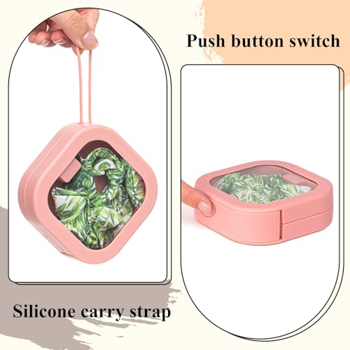 Kathfly Hair Tie Organizer Set - 4 Portable Storage Cases