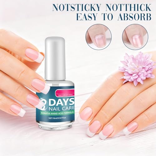 Keratin Amino Acid Nail & Cuticle Treatment Oil - 2 Pack (16ml)