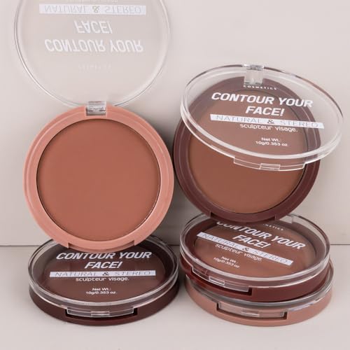 Neutral Brown Cream Contour Palette – Matte, Blendable, All Skin Tones