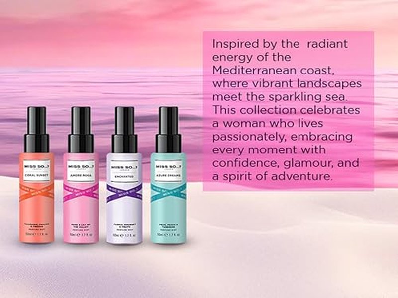 So...? Mediterranean 4-Piece Body Spray Gift Set for Women