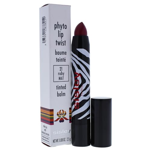 Sisley Phyto Lip Twist, 21 Ruby Mat, 0.08 Ounce