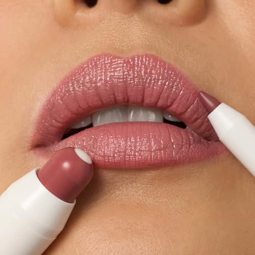 Julep Luscious Lips Duo: It's Balm Tinted Lip Balm in Cinamon Raisin + So Plush Plumping Lip Gloss in All The Feels - Hydrating, Glossy, and Vegan Lip Colors with Vitamin E - Perfect Lip Care Set¡¦