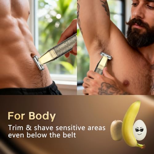 GSKY 3-in-1 Body Hair Trimmer & Groomer IPX7 Waterproof