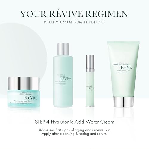 RéVive Hydrogel Daily Face Moisturizer with Peptides - Anti-Aging Water Cream, 1.7 Oz