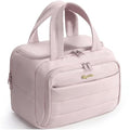 Bagstellar Large Travel Toiletry Bag for Women - Quilted Makeup Organizer