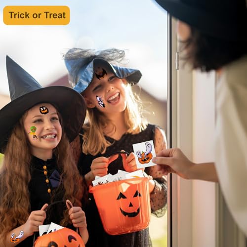 Halloween Tattoos for Kids – 30 Pack Party Favors