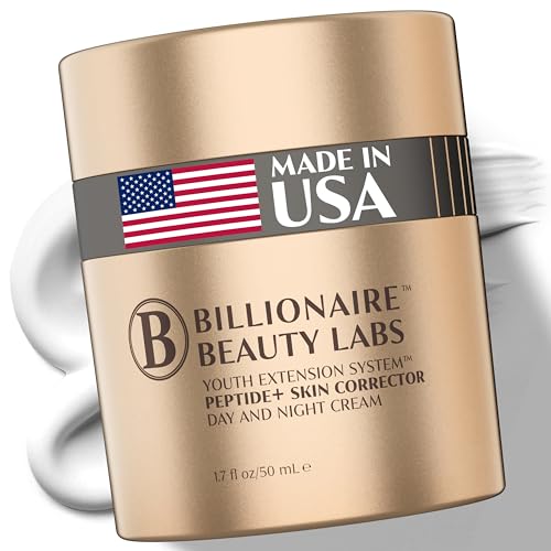Collagen Booster Peptide Face Cream w Hyaluronic Acid ? Peptide Face Moisturizer for Women, Hydrating, Non-Greasy, for Firming, Smoothing, Younger-Looking Skin, Fragrance-Free