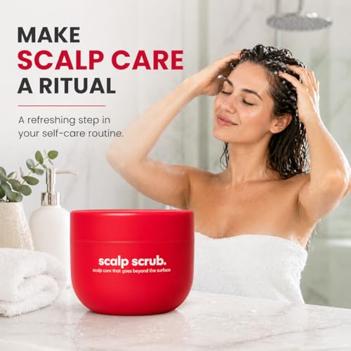 Gentle Scalp Scrub Treatment for Dry Flaky Scalp - 3.4 Fl Oz
