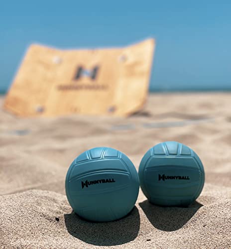 Hunnyball Replacement Game Balls (2-Pack) - Blue Bouncy Balls