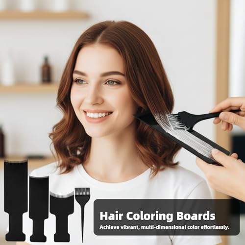 Hair Highlighting Kit with 3 Balayage Boards & Dye Brush