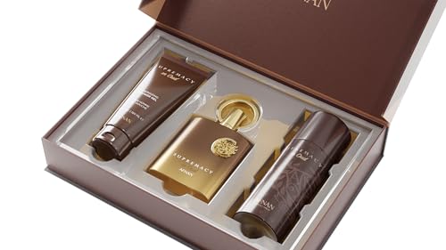 Supremacy in Oud Gift Set - Afnan Luxury Perfume Extrait, Deodorant & Shower Gel