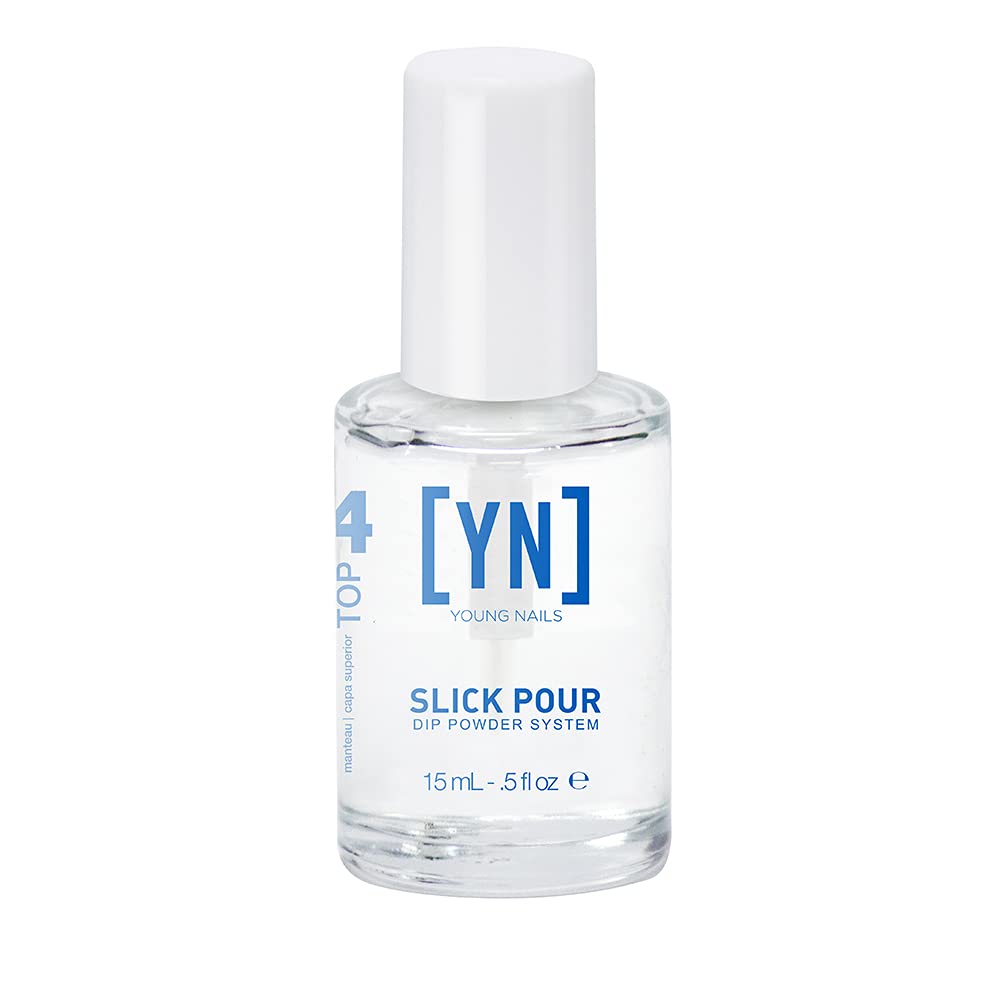 Young Nails SlickPour Top, Step 4, 0.5 oz