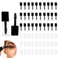30Pcs Empty Mascara Tubes with Wand Brush & Plugs