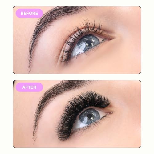 Curacoro LashFolio Narrow Promade Fans 8D-0.05 C Curl 12mm - High Volume Lash Extensions