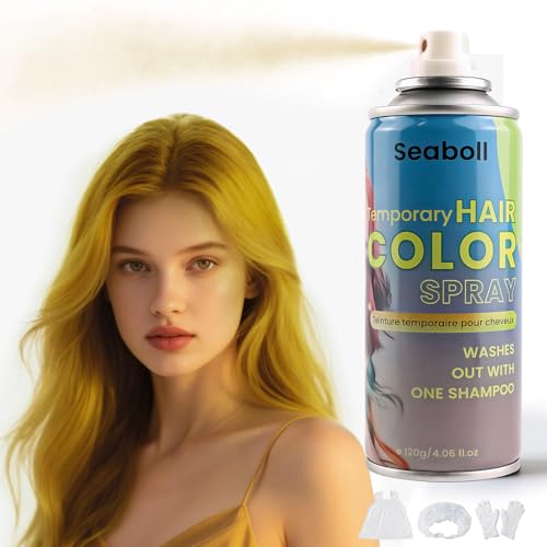 Blonde Temporary Hair Color Spray for Kids & Adults - 4.06 oz