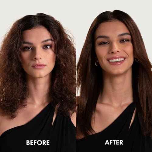 HOT TOOLS Heat Protectant Straightening Serum | Hair Straightener, Reduces Frizz, and Speeds Up Styling | Protects Hair from Heat Damage without Use of Silicones