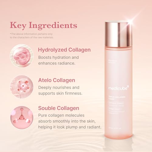 Medicube Triple Collagen Toner - Hydrating Korean Skincare