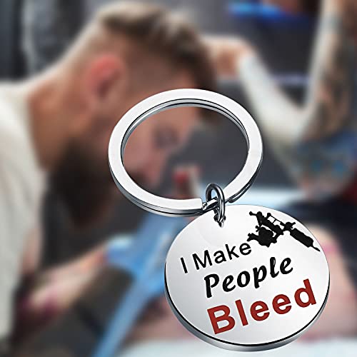 AKTAP Tattoo Lover Keychain - Body Art Gift for Artists