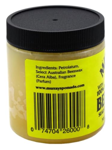 Murray's Beeswax Hair Wax 4oz | Natural Styling & Dreadlock Sealant - 2 Pack