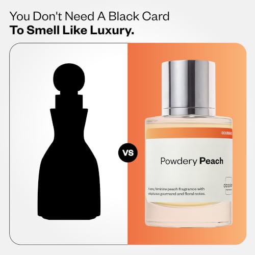 Dossier Powdery Peach Eau de Parfum for Women - Inspired by I Want Choo, Long-Lasting Floral Fruity Scent