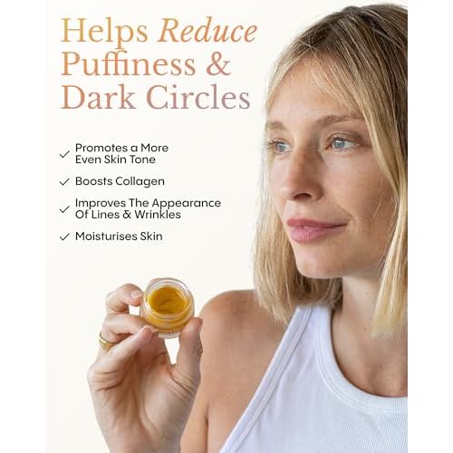 FR¨ªYA Organics Hyper Potent Dark Circles & Eye Bag Balm | Nourishing Formula with Arctic Arnica, Pomegranate & Rosehip | Water-Free Beeswax Treatment for Smoother, Refreshed Eyes | 15ml