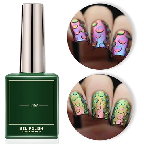 3D Raindrop Gel Nail Polish - Clear Soak Off UV LED 15ml