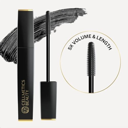 Cellmetics Mascara for Women 60+ | Volumizing, Lengthening & Lash Growth
