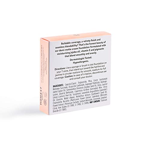Honest Everything Cream Foundation Compact - Walnut Women Foundation 0.31 oz