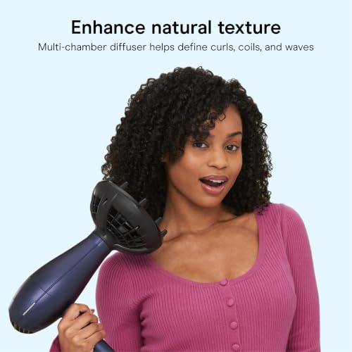 Conair 1875W Hair Dryer with Diffuser for Curly Hair