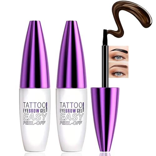 Peel-Off Eyebrow Gel - Waterproof Tint for All Skin Types